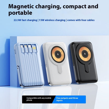 Large Capacity Power Bank with Magnetic Shell and Trendy Design